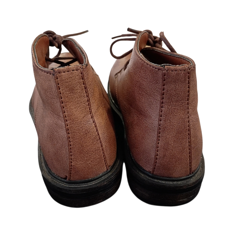 EUC Xray Chukka Faux Brown Ankle Boots Lace‎ Up Manmade Round Toe Boy's Size 13 - Picture 5 of 9